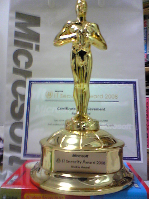 Microsoft IT Security Award 2009