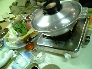 屋形船の鍋
