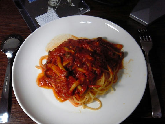 トマトソーススパゲッティ