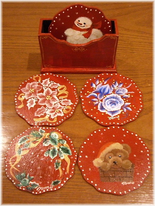 クリスマス コースター