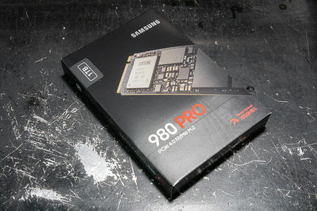 SAMSUNG 980PRO 1TB M.2SSDの導入