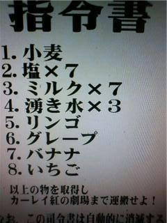 指令書
