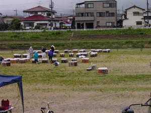 花火打ち上げ会場