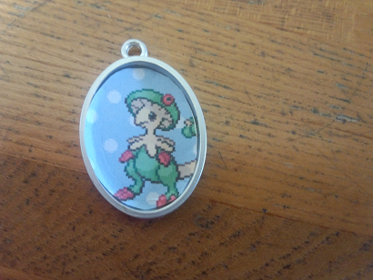 レジンでポケモンアクセサリを作ってみた 風の中を自由に歩けるとか