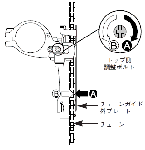 フロントディレイラー調整