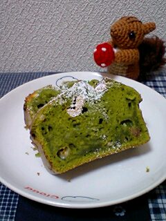 抹茶パウンドケーキ