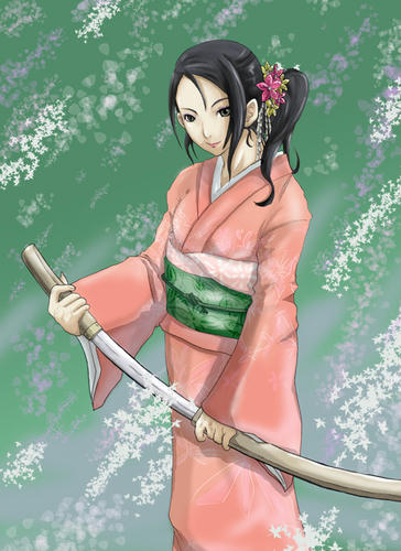 和服美人