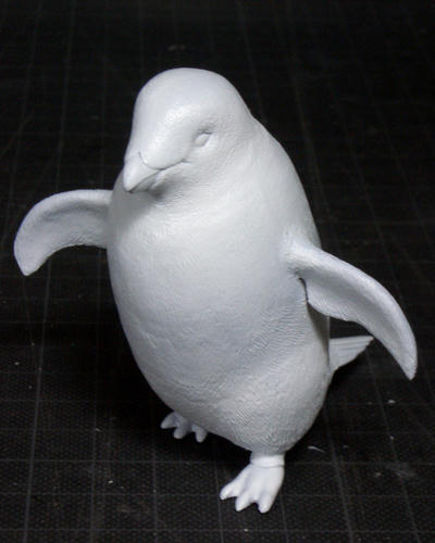 アデリーペンギン_下塗り前方図_071230