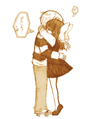 行き場のない手