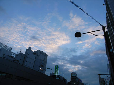 夕焼け雲