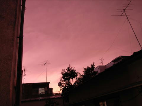 夕焼け
