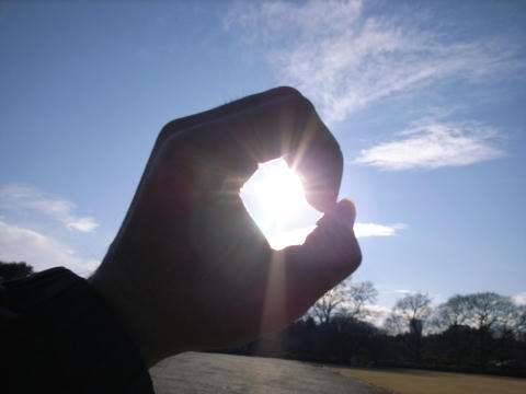 太陽を覗いて