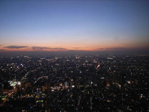 富士山・夕景