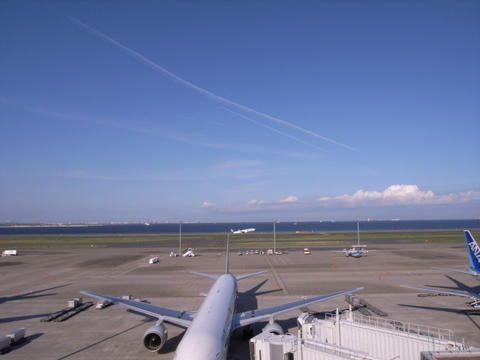 飛行機雲２