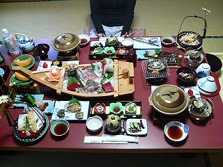 あらい旅館のご飯