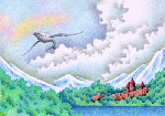 色鉛筆画サンプル