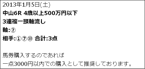 ファースト予想画像
