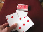 ダイヤのA、２、３のカード