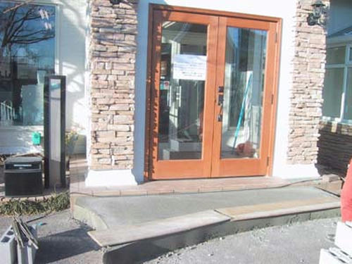 main entrance
