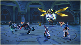 CROSSRAID プレイ画面