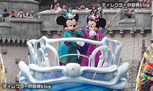 東京ディズニーシー 「ディズニー 七夕デイズ2015・七夕グリーティング」後半の5分間ミッキー＆ミニー中心 [FHD] 