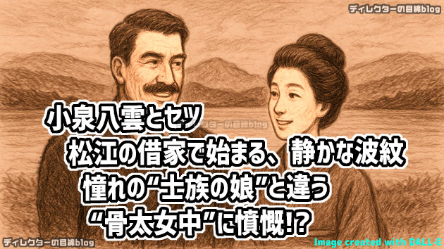 朝ドラ「ばけばけ」小泉八雲とセツ――松江の借家で始まる、静かな波紋――憧れの“士族の娘”と違う“骨太女中”に憤慨!?