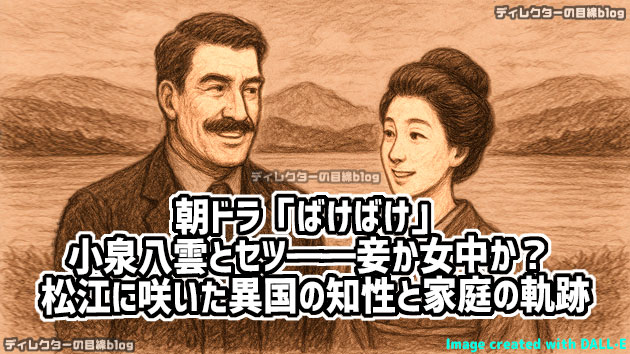 朝ドラ「ばけばけ」小泉八雲とセツ――妾か女中か？松江に咲いた異国の知性と家庭の軌跡