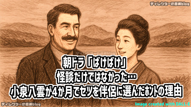 朝ドラ「ばけばけ」怪談だけではなかった&hellip; 小泉八雲が4か月でセツを伴侶に選んだホントの理由