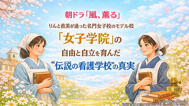 朝ドラ『風、薫る』りんと直美が通った（ことになるはずの）名門女子校のモデル校「女子学院」の自由と自立を育んだ&ldquo;伝説の看護学校&rdquo;の真実