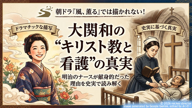 朝ドラ『風、薫る』では描かれない！大関和の&ldquo;キリスト教と看護&rdquo;の真実──明治のナースが献身的だった理由を史実で読み解く