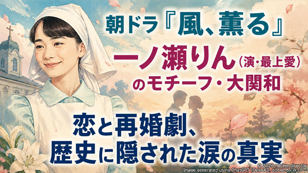 朝ドラ『風、薫る』一ノ瀬りん（演・最上愛）のモチーフ・大関和――恋と再婚劇、歴史に隠された涙の真実