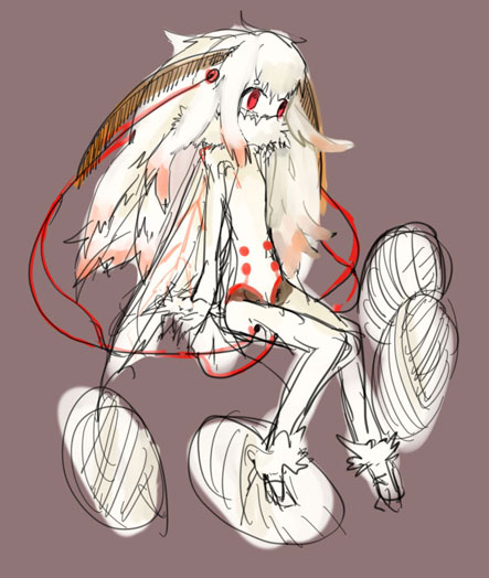 蚕 だだ漏れ