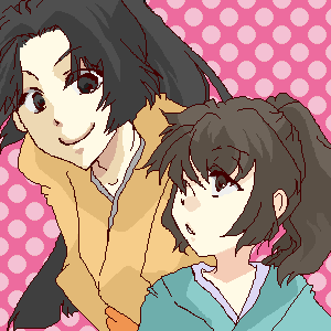 ポニテ。