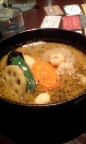 スープカレー画像。