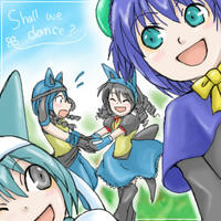 ふぅかさんから頂いた共演絵ですｖ