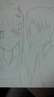 飛梅描くと、どうしてもこういう表情になる・・・