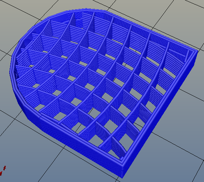 3Dプリンター,Slic3r,設定,方法,Repetier,使い方,Print settings,Infill,Fill Pattern,archimedeanchords