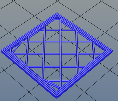 3Dプリンター,Slic3r,設定,方法,Repetier,使い方,Print settings,Infill,Advanced,Fill angle