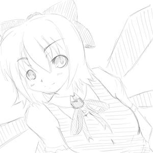 らくがきチルノ