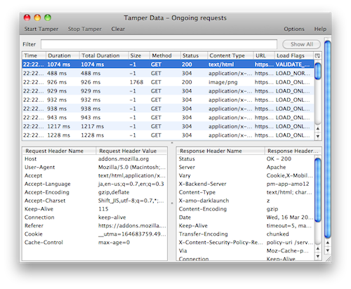 tamperdata