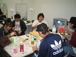 イベント前、楽屋