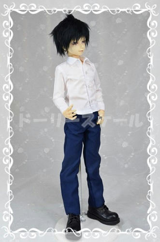 SD13男の子用Yシャツ|ドール服の型紙作製所 ドーリースケール SD13男の子用Yシャツ|ドール服の型紙作製所 ドーリースケール
