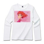 Cute Angel.5-ﾘﾌﾞｸﾙｰﾈｯｸ長袖Tｼｬﾂﾗｲﾄｶﾗｰ