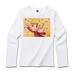 Cute Angel.8-ﾘﾌﾞｸﾙｰﾈｯｸ長袖Tｼｬﾂﾗｲﾄｶﾗｰ
