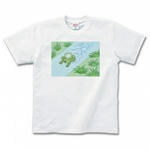 カッパ・キャラクターのプリントTシャツ（ホワイト）各種