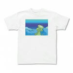 カッパ・キャラクターのプリントTシャツ(ホワイト)各種