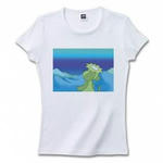 カッパ・キャラクターのプリントTシャツ(ホワイト)各種