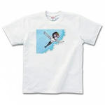 SFファンタジーイラストのプリントTシャツ（ホワイト）各種
