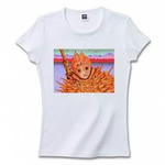 SFファンタジーイラストのプリントTシャツ（ホワイト）各種