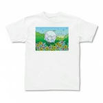 象・キャラクターのプリントTシャツ(ホワイト)各種